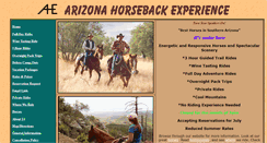 Desktop Screenshot of horsebackexperience.com